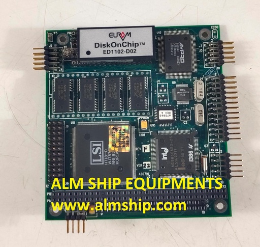 PRAXIS AUTOMATION 6001 SBC-2B PROCESSOR SMALL PCB