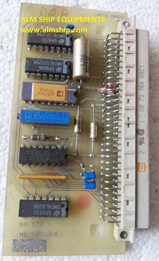 NOR CONTROL ANALOG TO DIGITAL CONVERTER NN-824 PCB CARD