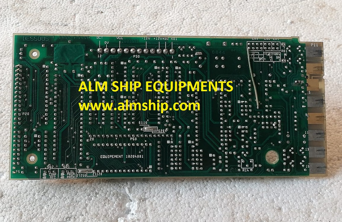 SCHIUMBERGER PVROMAT PLUS 300 PCB DESSOUS