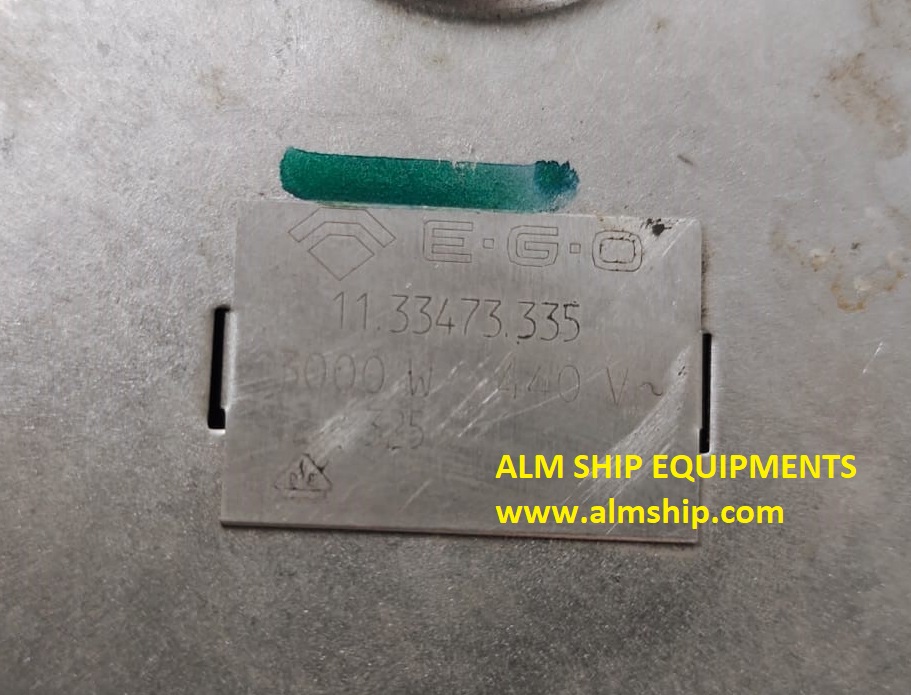 E.G.O 11.33473.335 Hot Plate 3000W 440V~ DAMAGE & SHORT