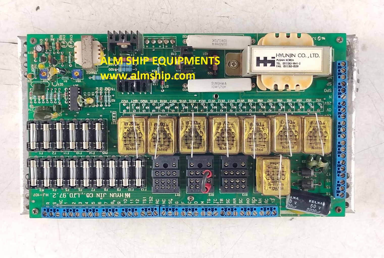 Hyun jin 97.2 HJ-107 Pcb Card