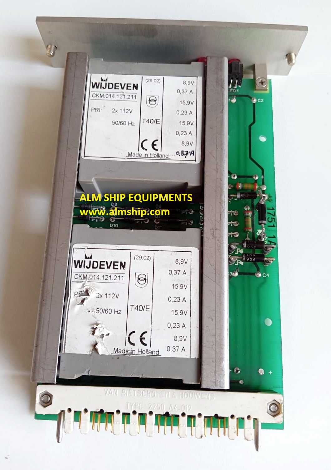 VAN RIETSCHOTEN & HOUWENS PCB CARD 620-600E