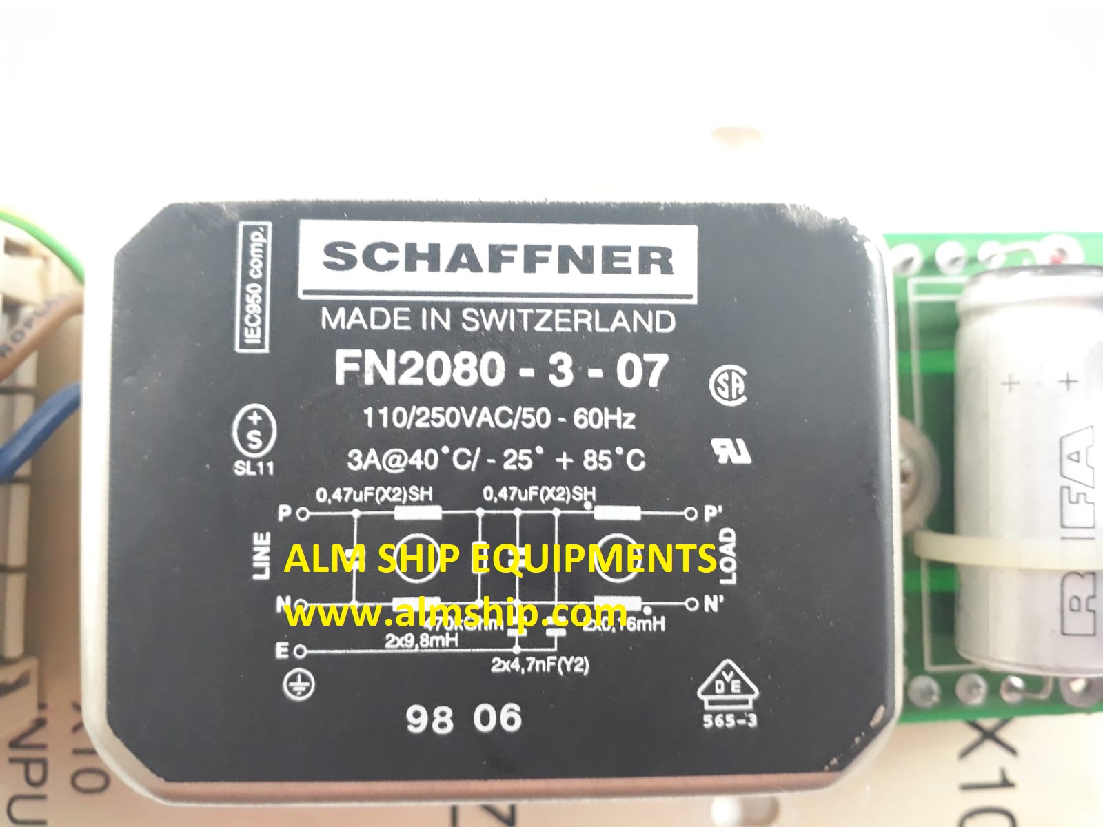 Nor control NA1043 HA444502 A/A Input Filter
