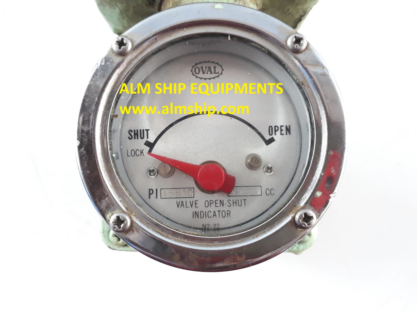 Oval Hydraulic Indicator PI45B10 957.2CC
