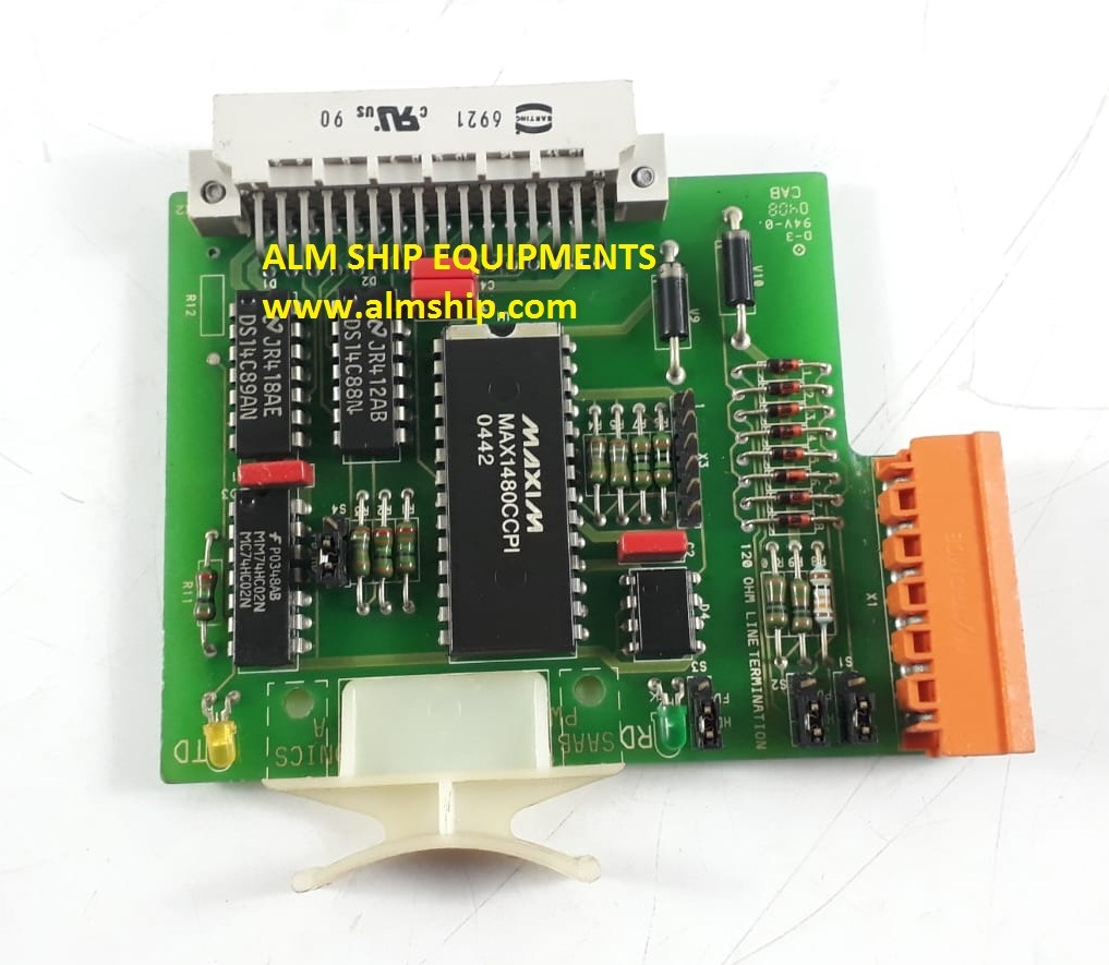 SAAB MARINE IO485 P/N 9240005-504 PCB CARD
