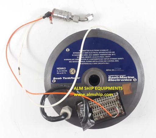 Saab Marine Tank Radar Transmitter Double Lock (WITH-OUT SENSOR)