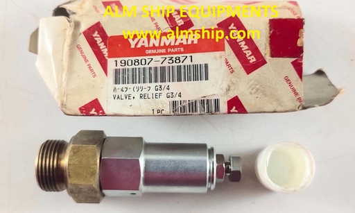 YANMAR RELIEF VALVE G3/4 SC-30N/SC-40N