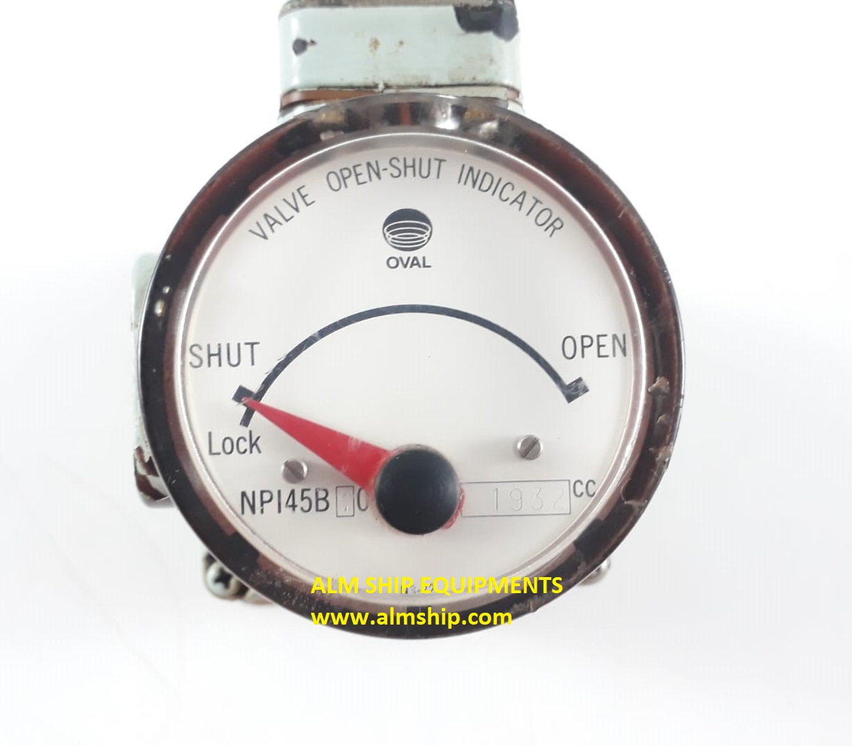 Oval Hydraulic Indicator NPI45B10 1932 C.C DAMAGE