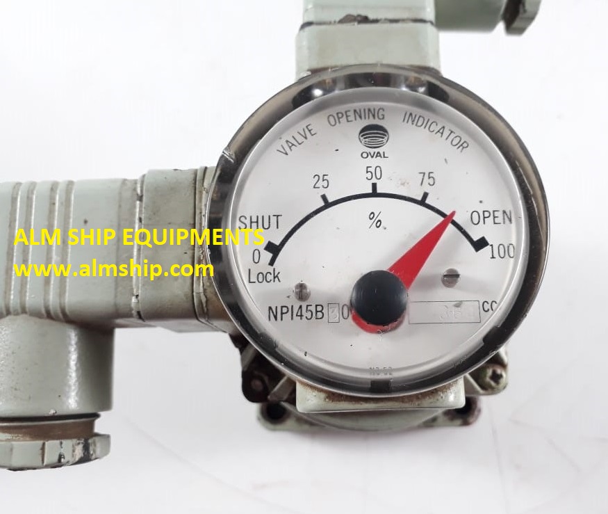 Oval Hydraulic Indicator NPI-45B30 364C.C WICK-CODITION