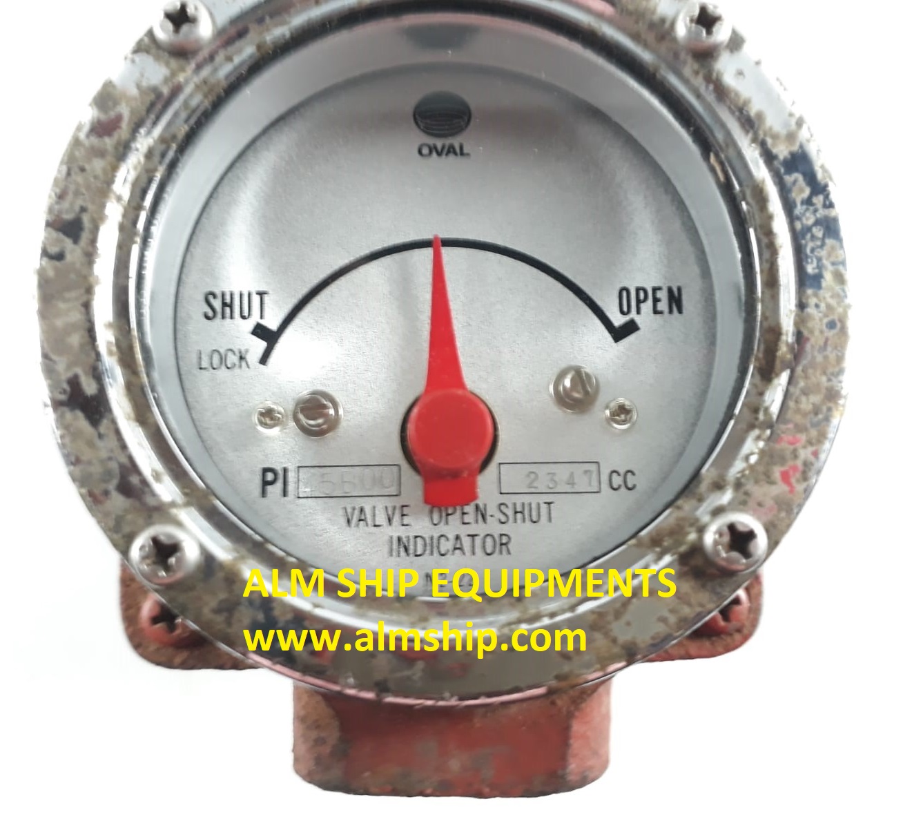 Oval Hydraulic Indicator PI45B00 234.7C.C USED