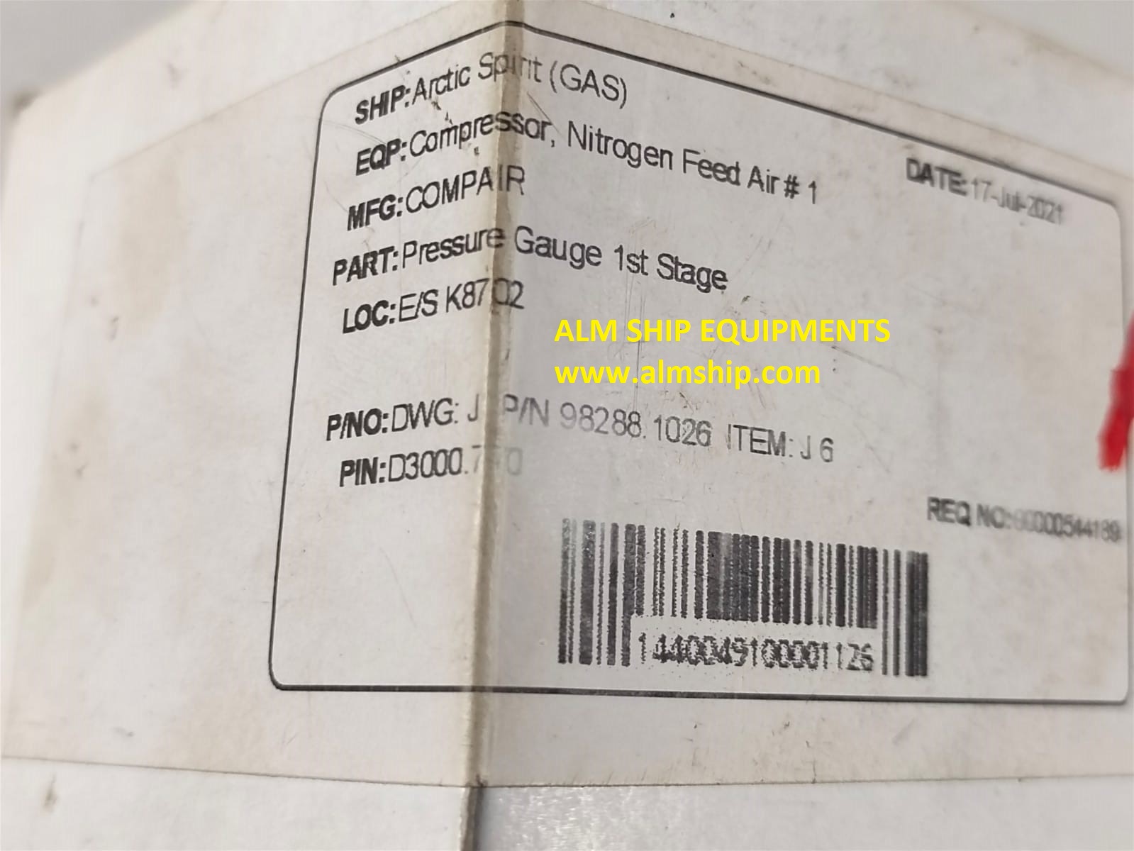 WIKAI PRESSURE GAUGE