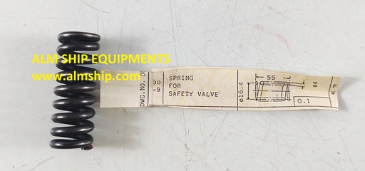 TANABE H-73/H-74 1ST STAGE SPRING FOR SAFETY VALVE
