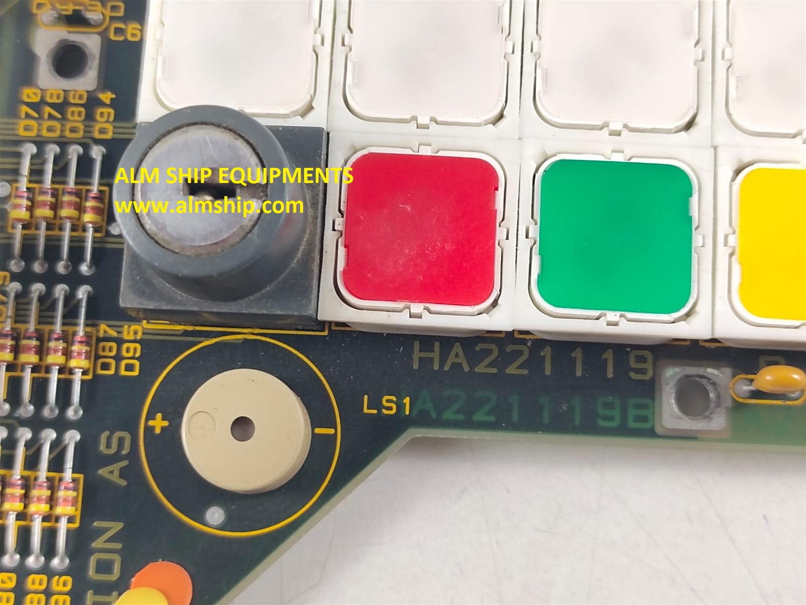 Norcontrol NA1012.3 HA221119 B DC7 Operators Panel