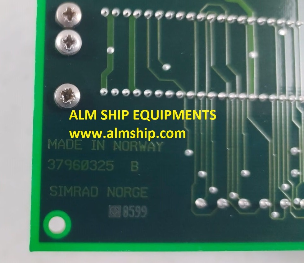 Simrad Norge 37960309 C & 37960325 B Tbss Interface Circuit Board