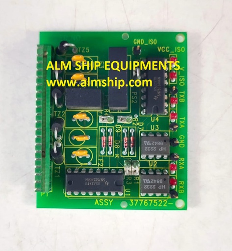 Albatross Assy 37767522 & 37767548 TBSL RS232 Isolated Adapter Pcb Board