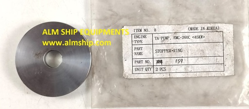 Stopper Ring P/n 159 <45KW> For Taiko Kikai EMC-260C