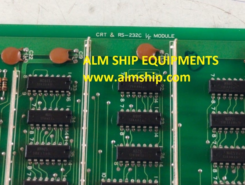 Terasaki EMW-1201 K/821/2-001D CRT & RS-232C I/F MODULE