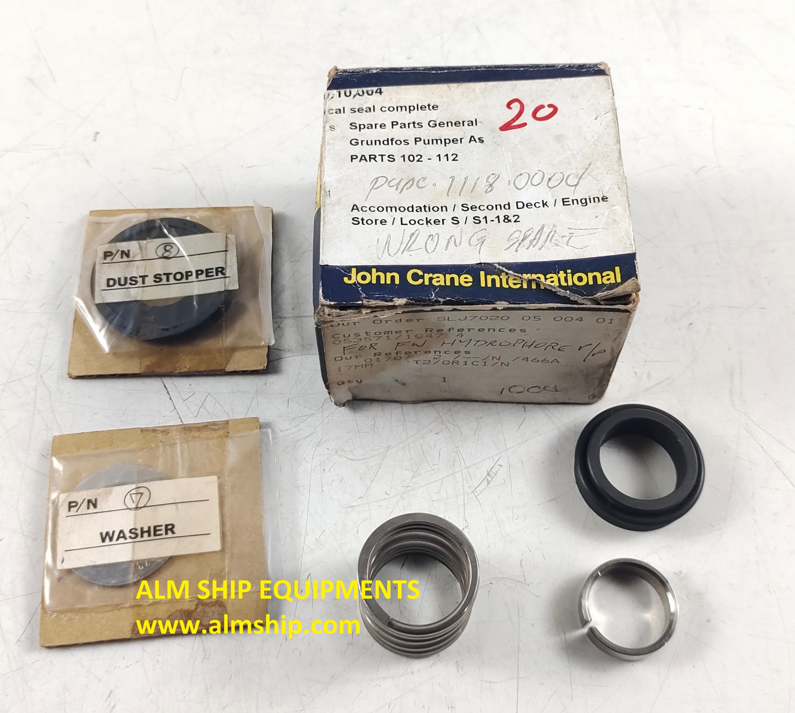 JOHN CRANE MECHANICAL SEAL