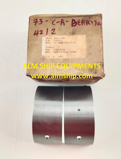 YANMAR CRANK PIN METAL C.R BEARING WITH-BOX S165