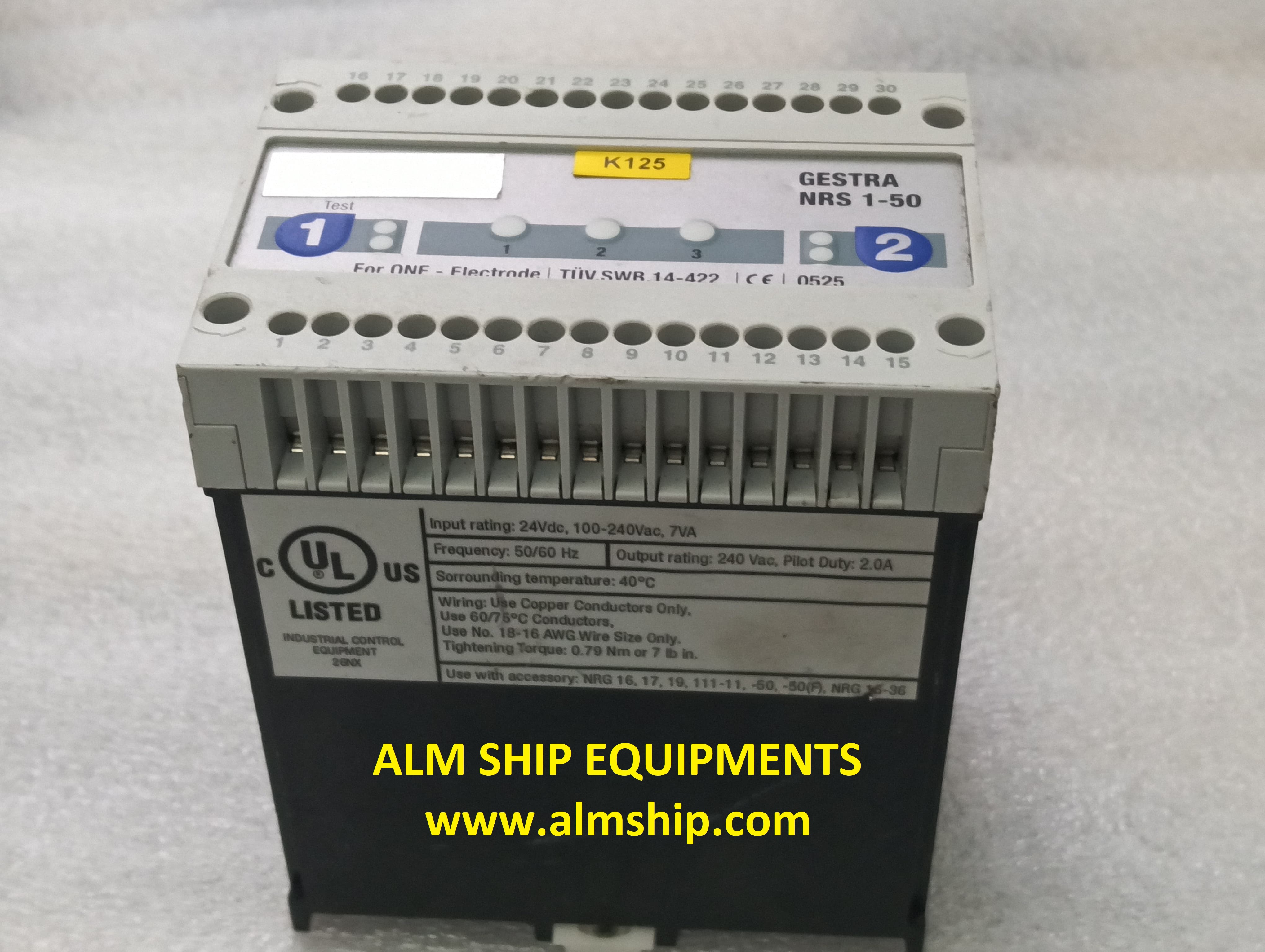 GESTRA NRS1-50 LEVEL SWITCH