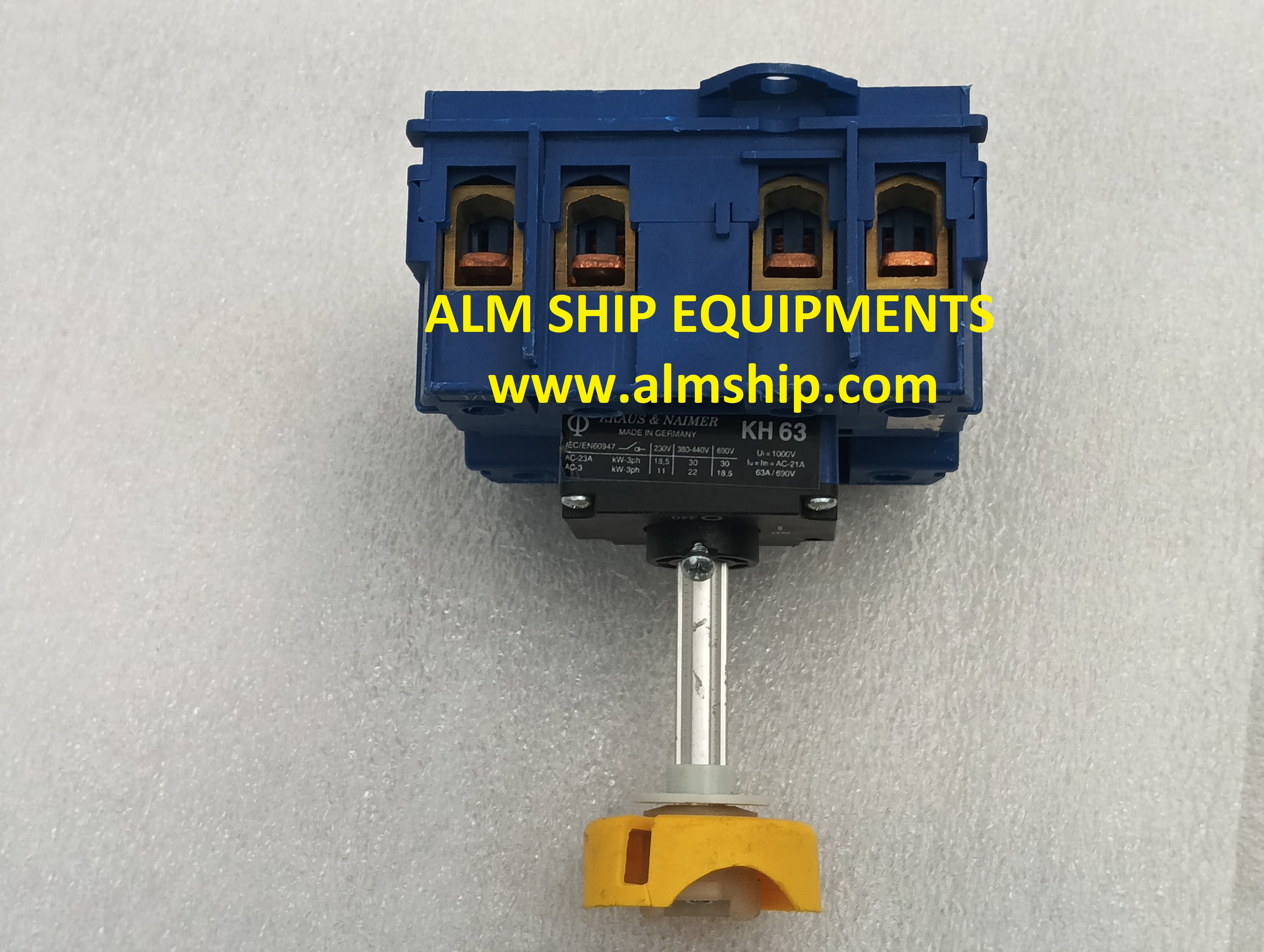 KRAUS & NAIMER KH-63 ISOLATOR SWITCH