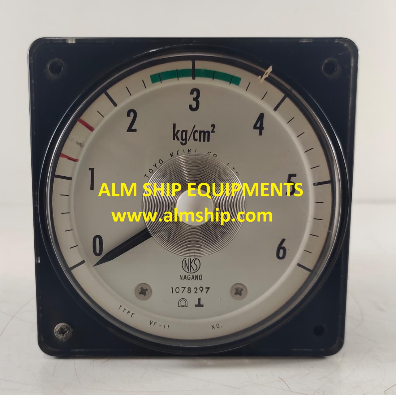 TOYO KEIKI VF-11 1078297 PRESSURE INDICATOR