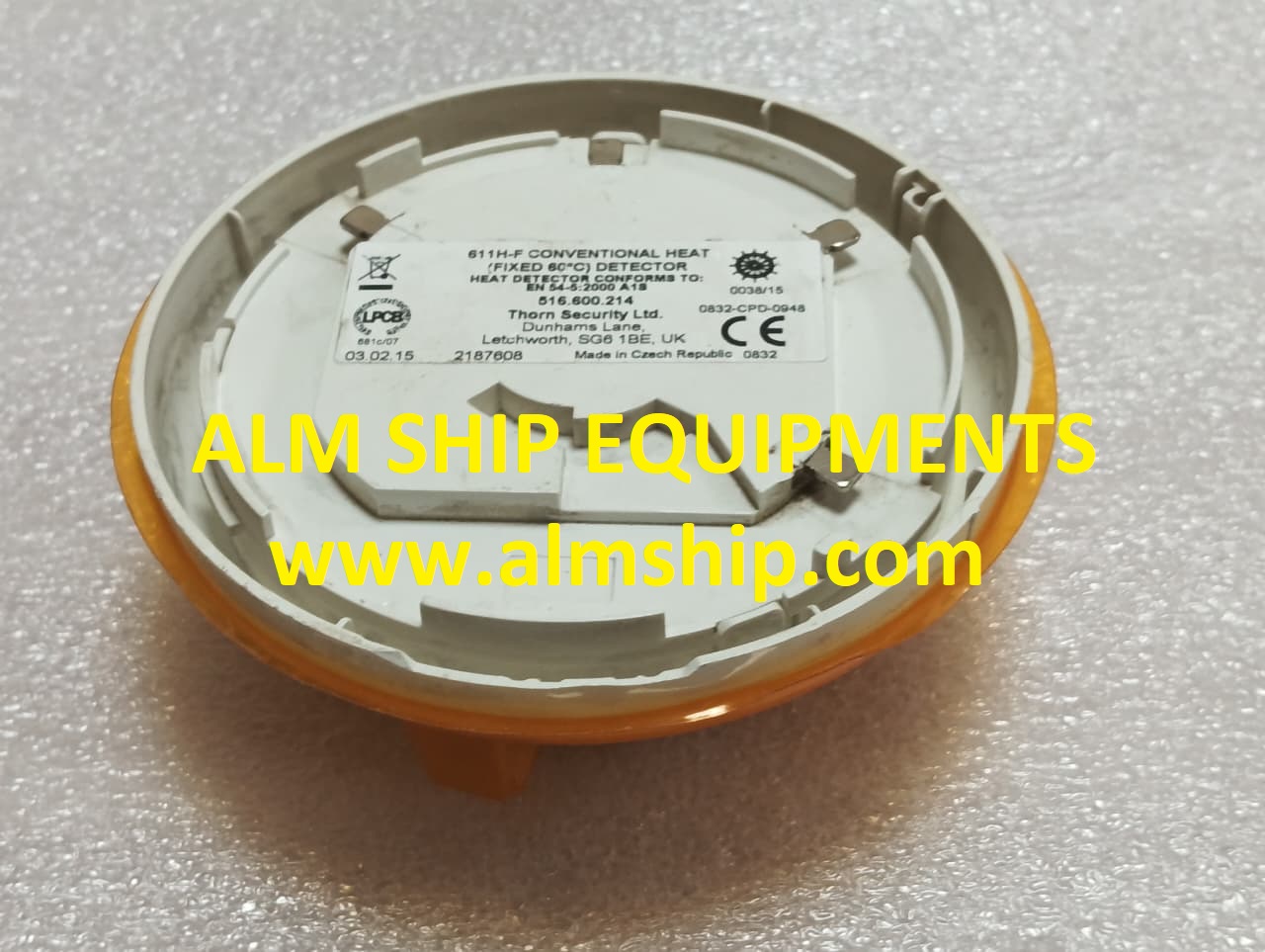 CONVENTIONAL HEAT (FIXED 60 DEGREE C) DETECTOR / THORN/ 611H-F