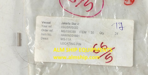 HAMWORTHY 2TF5/2TF54 1ST STAGE DEL VALVE LOCATING PIN