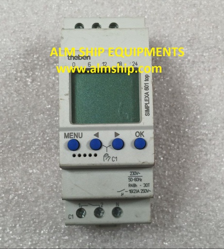 DIGITAL TIME SWITCH/ THEBEN/ SIMPLEXA 601 TOP