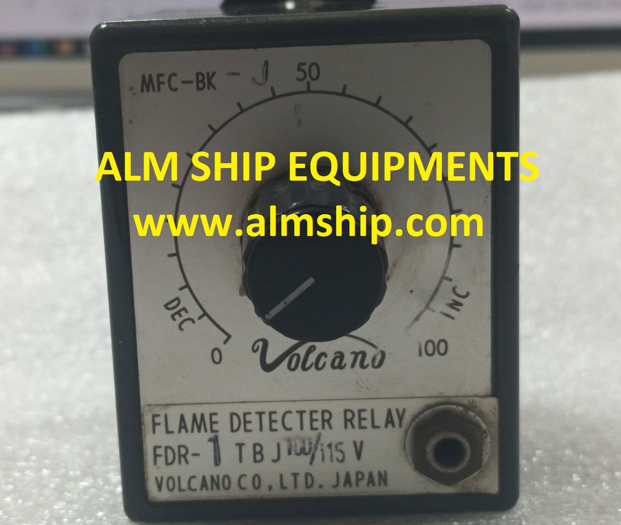 FLAME DETECTOR RELAY/ VOLCANO/ FDR-1