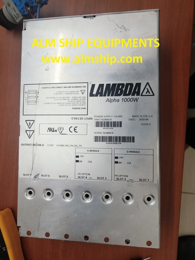 AC-DC POWER SUPPLIES/ TDK-LAMBDA/ H10142
