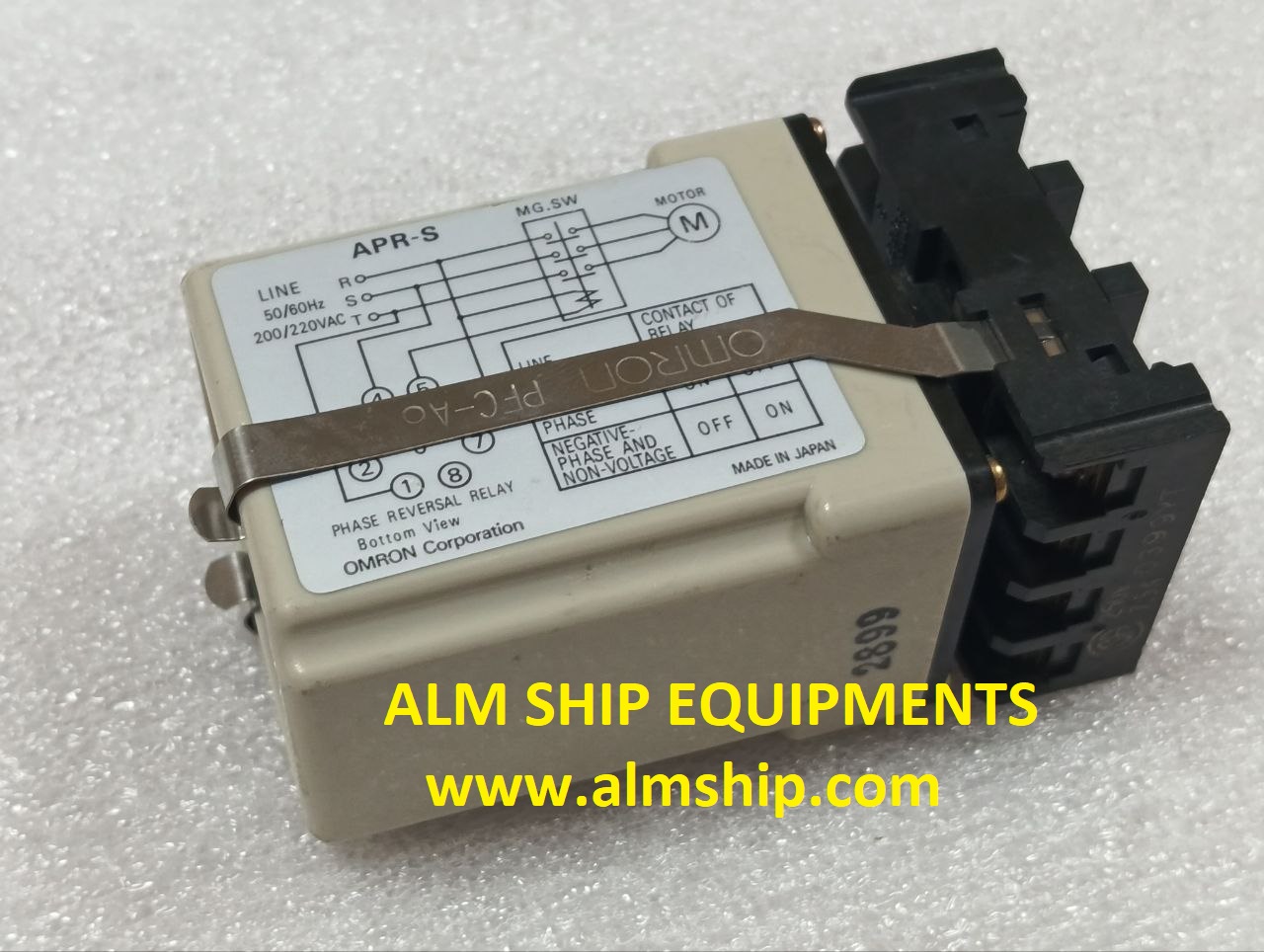 PHASE REVERSAL RELAY/ OMRON/ APR-S