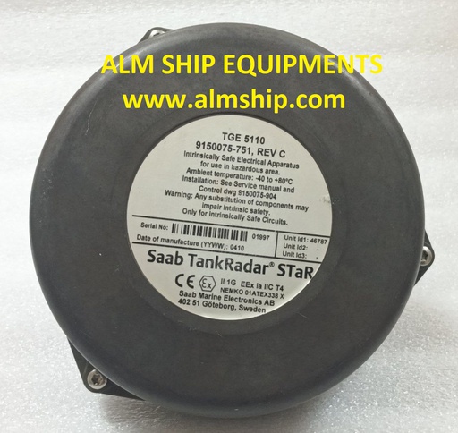 TRANSMITTER ELECTRONIC BOX/ SAAB TANK RADAR/ TGE 5110
