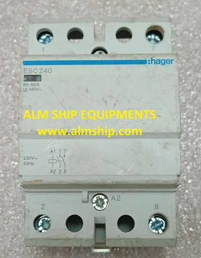 CONTRACTOR/ HAGER/ ESC240