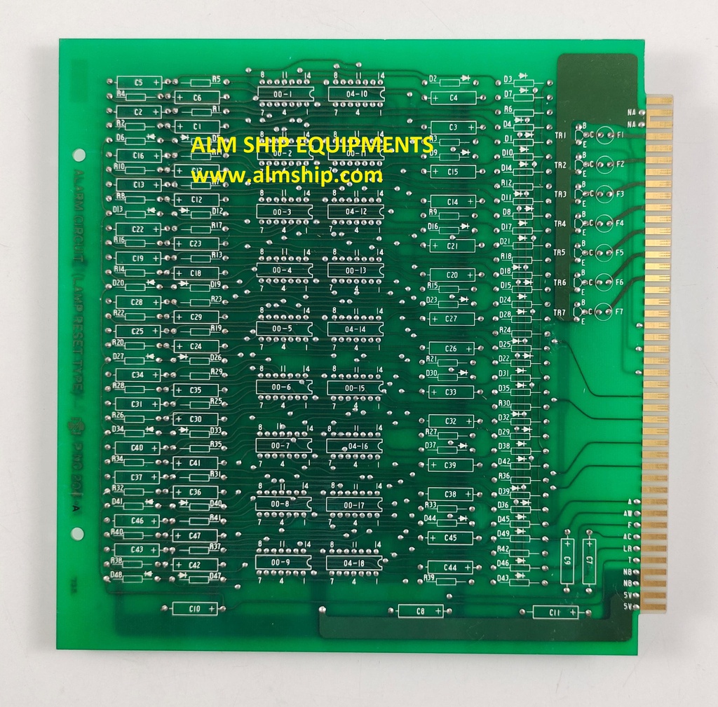 P.NO.204A Alarm Circuit Lamp Reset Type Pcb Card