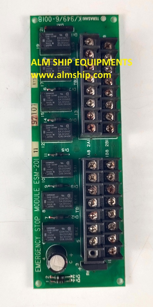 Terasaki ESM-201 K/949/6-001B Emergency Stop Module