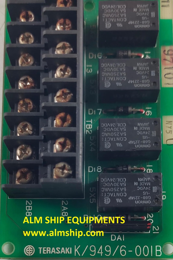 Terasaki ESM-201 K/949/6-001B Emergency Stop Module