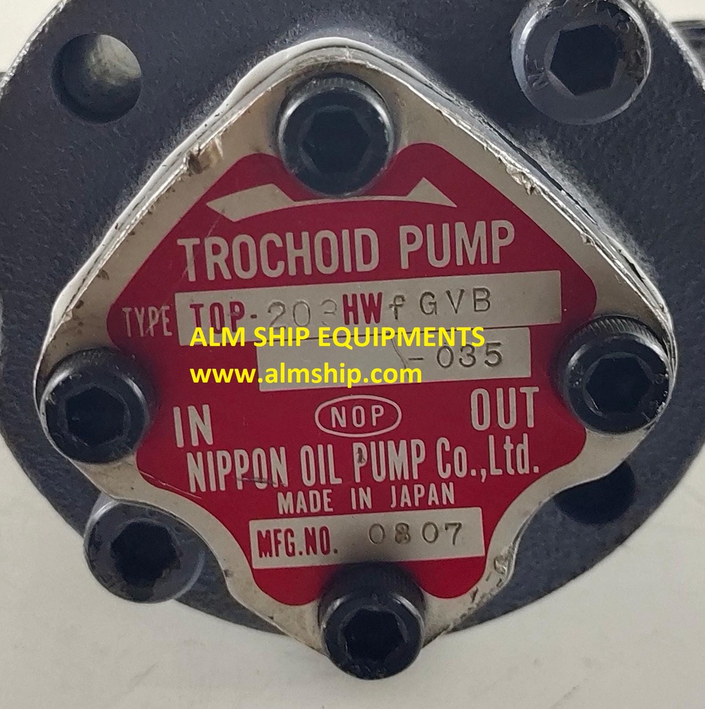 NIPPON TROCHOID OIL PUMP TOP-203 HWFGVB-035