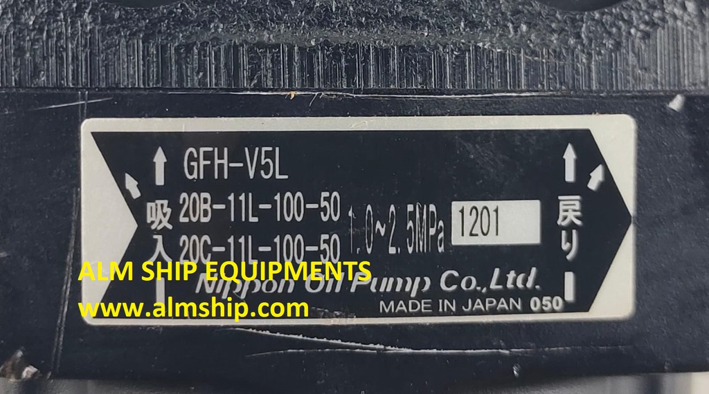 NIPPON OIL PUMP GFH-V5L
