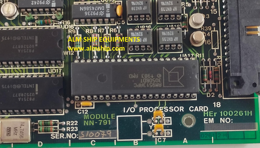 NOR CONTROL I/O PROCESSOR CARD NN-791