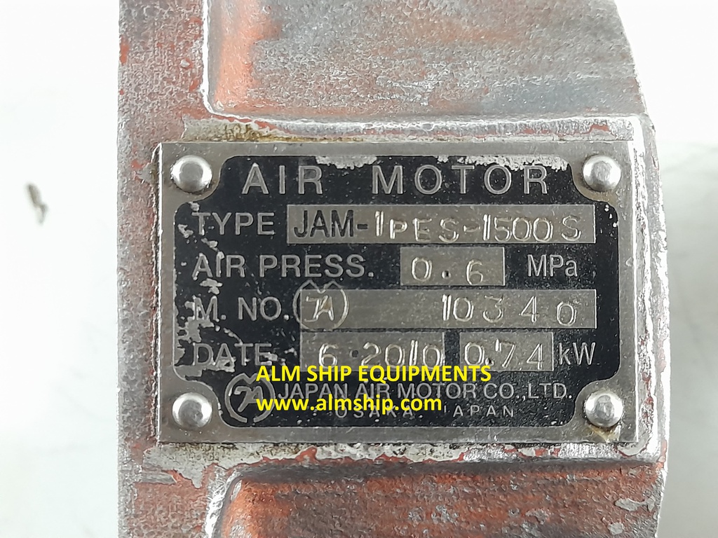 JAPAN AIR MOTOR JAM-1PES-1500S