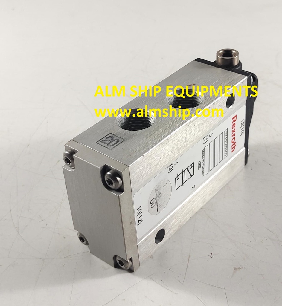 REXROTH 3710760300 3/2 WAY PILOTED AIR CONTROL VALVE