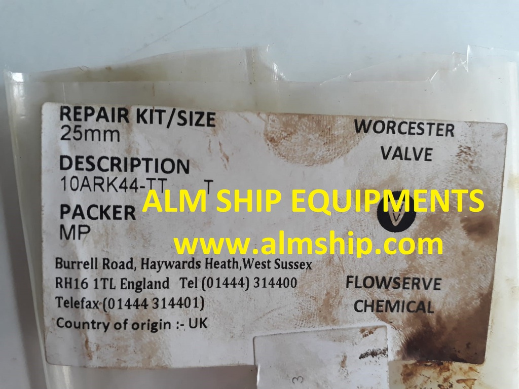 Worcester Valve Repair Kit