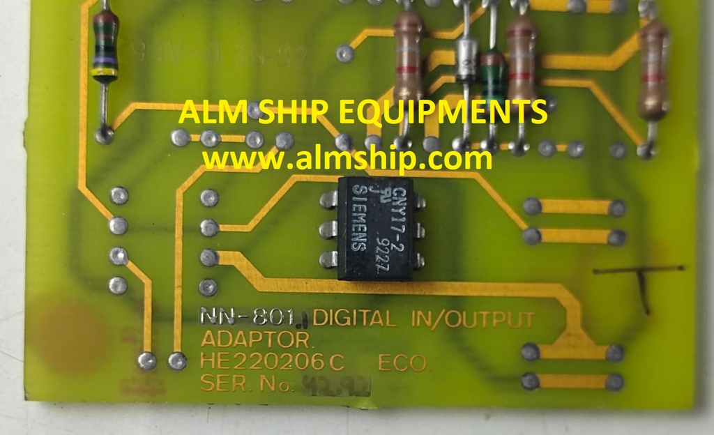 NOR CONTROL NN-801.1 DIGITAL INPUT/OUTPUT ADAPTOR