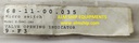 OMRON 68-11-00.035 MICRO SWITCH