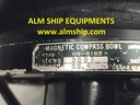 OSAKA NUNOTANI SEIKI KN-R165 MAGNETIC COMPASS BOWL 1726
