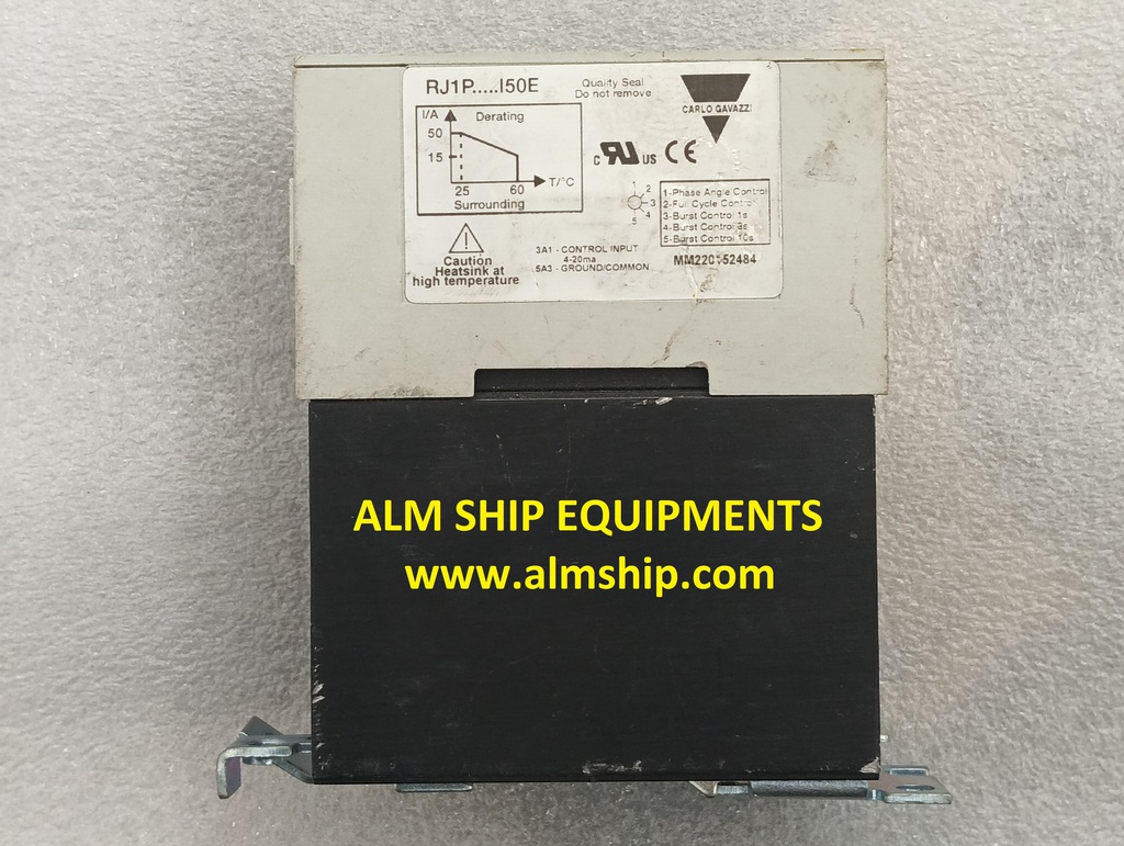 CARLO GAVAZZI RJ1P23I50E SEMICONDUCTOR CONTACTOR