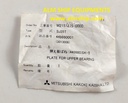 MITSUBISHI PLATE FOR UPPER BEARING SJ25T