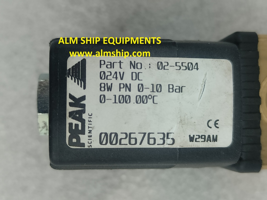WWA W29AM SOLENOID VALVE