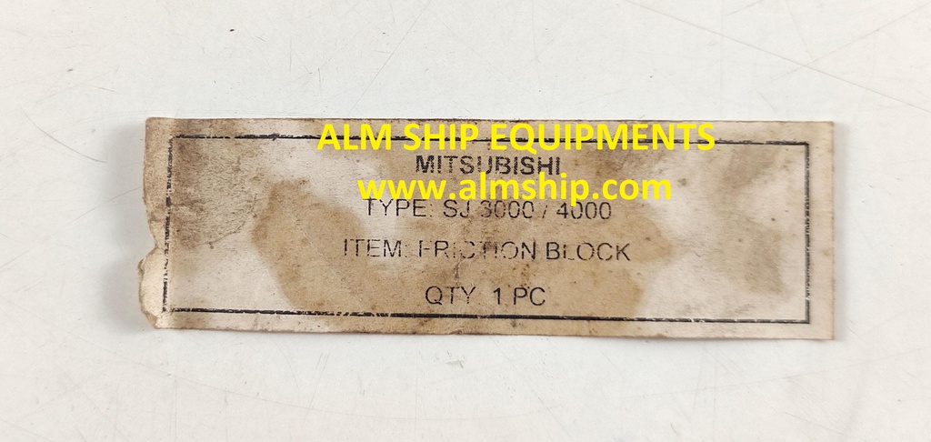 MITSUBISHI FRICTION BLOCK SJ-3000/4000